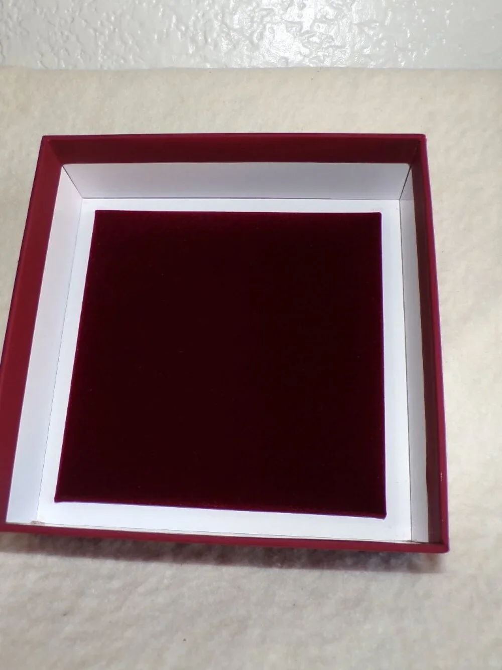3 Velvet Lined Boxes Luxury Padded
